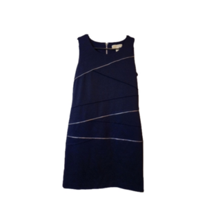 Michael Kors black dress with zipper embellishment. Size 6